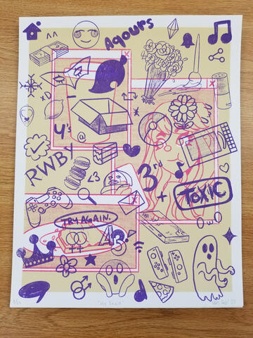 My Feed - Screenprint 2020